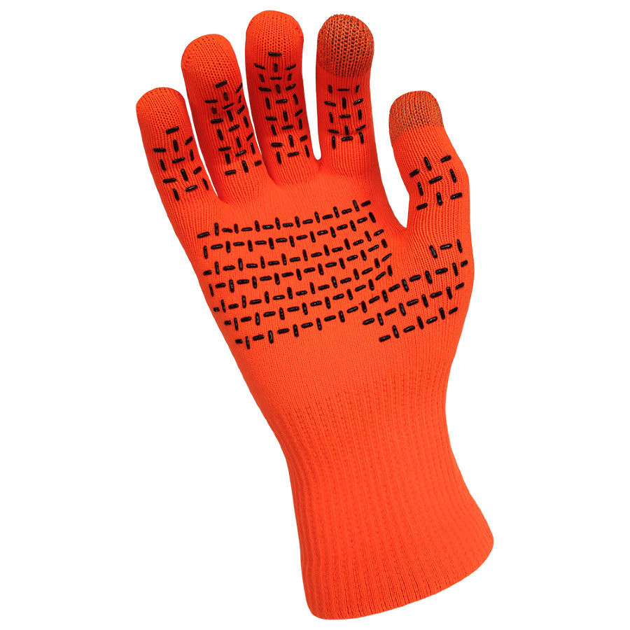 Рукавички водонепроникні Dexshell ThermFit Gloves, p-p XL, помаранчеві, фото 1