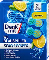 Підвісні таблетки для унітазу Denkmit WC Blauspüler Lemon