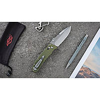 Ніж складаний Ganzo D704-GR, зелений (D2 сталь), фото 6