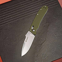 Ніж складаний Ganzo D704-GR, зелений (D2 сталь), фото 10
