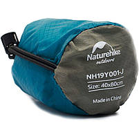 Рушник Naturehike MJ01 Ultralight NH19Y001-J, 80 см х 40 см, смарагдовий, фото 5