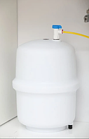 Пластиковий накопичувальний бак для осмосу 9л. (7л.робочий об'єм), ECOSOFT, Арт.61434