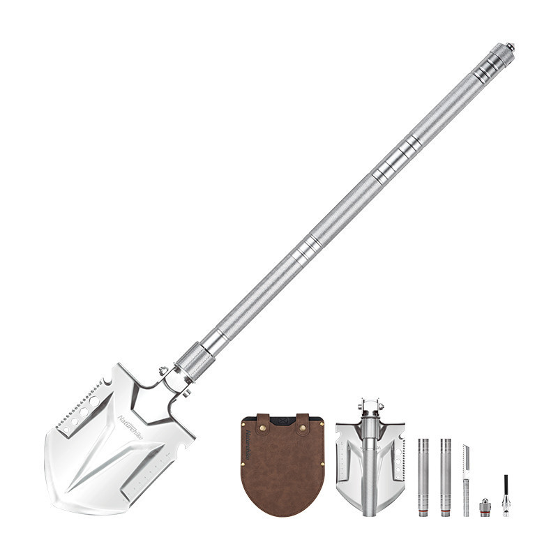 Лопата Naturehike Multifunctional outdoor shovel NH20GJ002, сріблястий, фото 1