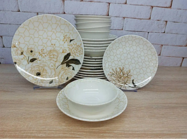 Набір посуду 24пр. Tea rose TULU KUTAHYA DB-1155 Арт.39898 OMS-Turkey