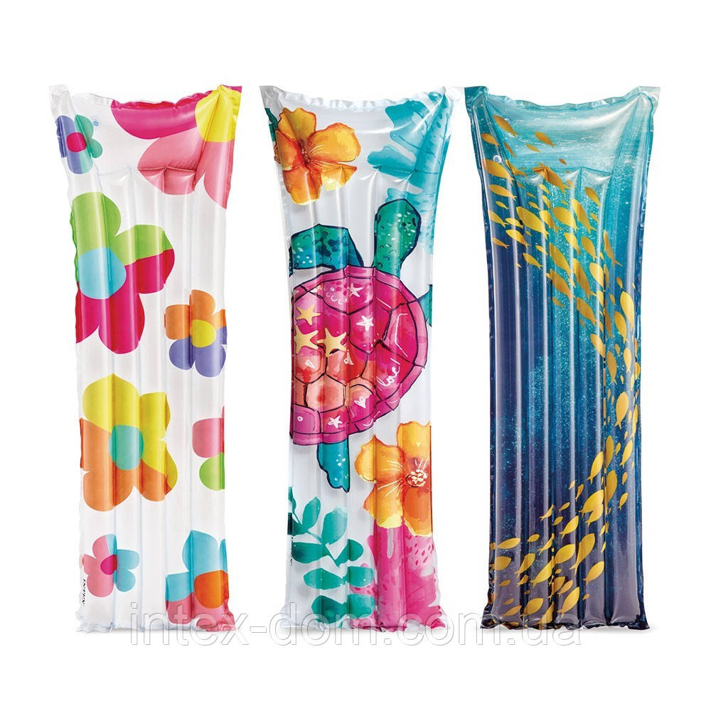 Надувний матрац для плавання Intex 59720 (183х69 см), фото 1