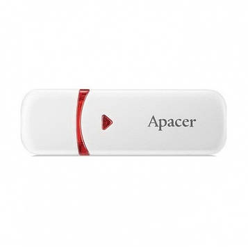 Флешка Apacer 32 Гб Біла (AP32GAH333W-1)