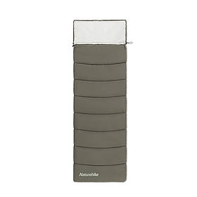 Спальник з капюшоном Naturehike LD250 CNK2300SD016, темно-зелений