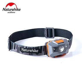 Ліхтар налобний Naturehike TD-02 NH00T002-D, помаранчово-сірий