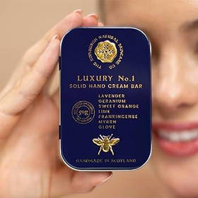 Твердий крем для рук "Luxury #1" від Edinburgh Natural Skincare (50г)