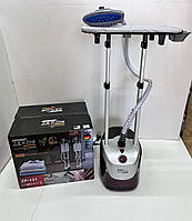 Потужний відпарювач для одягу вертикальний з вішалкою 3500 Вт Zepline ZP-131.Підлоговий вертикальний парогенератор для одягу 2.5Л.