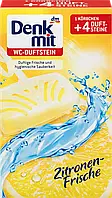 Підвісні таблетки для унітаза Denkmit WC Zitronen-Frische, 4 шт. - 40 гр.