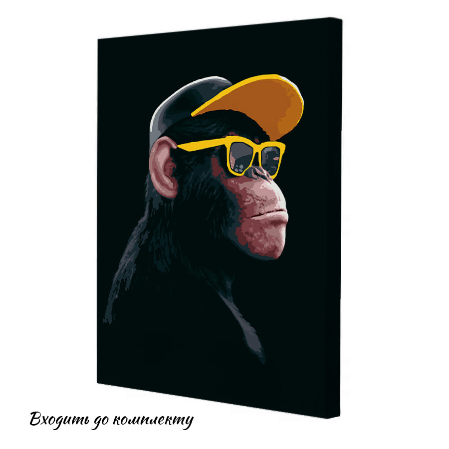 Картина за номерами Riviera Blanca Monkey №2 40x50 см (RB-1159)