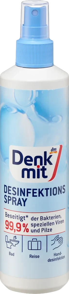 Гігієнічний-дезінфікуючий спрей Denkmit Desinfektionsspray, 250 мл