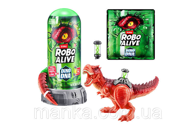 Інтерактивний ігровий набір ROBO ALIVE S1 – ДНК ТИРАНОЗАВРА 71139A, фото 1