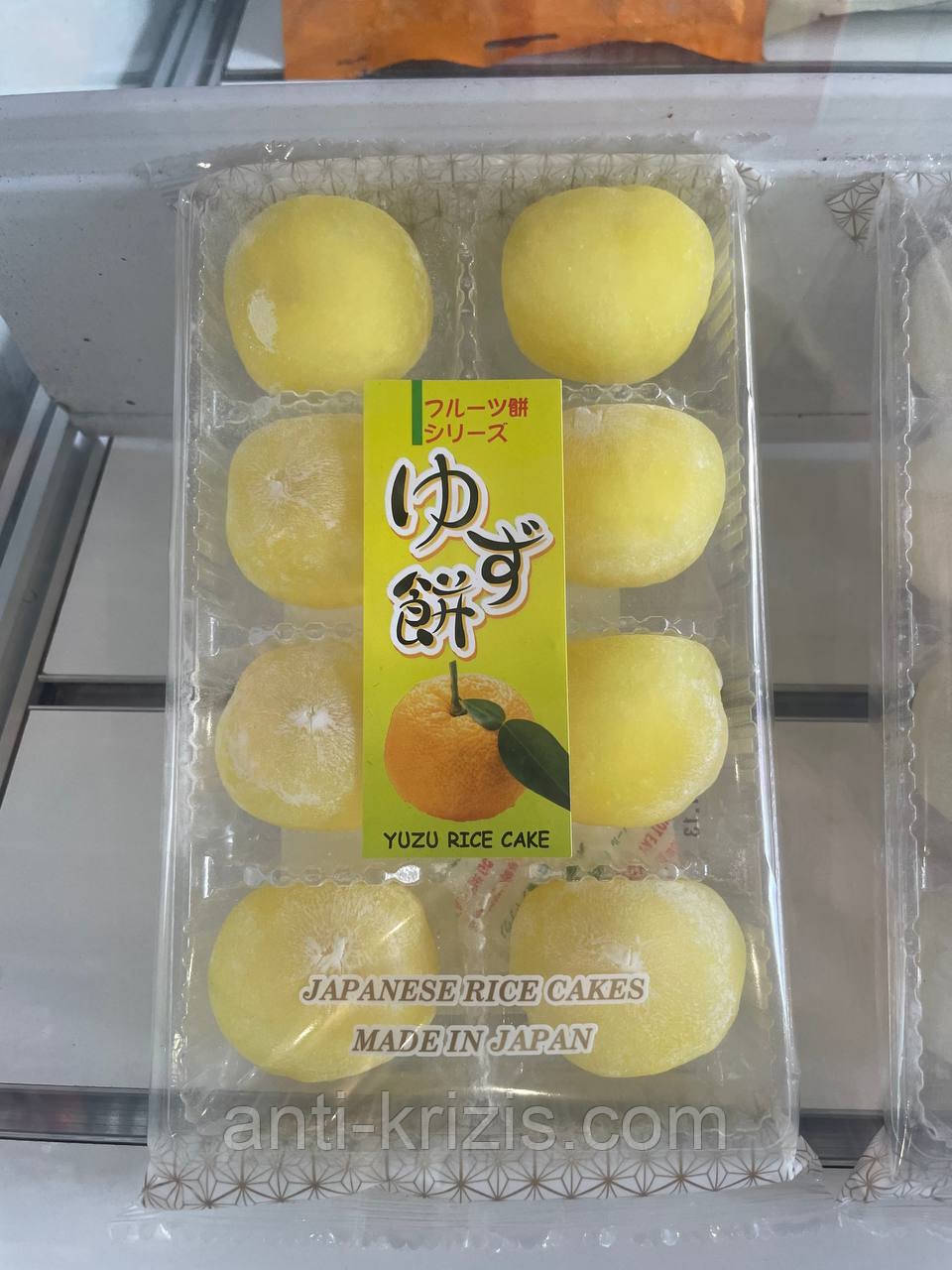 Тістечко моте Mochi Lemon зі смаком лимона 216 грамів 8 штук (Taiwan)