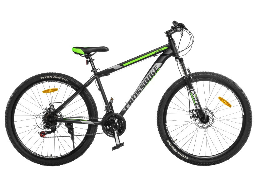 Велосипед CrossBike 27,5`` Storm Рама-17`` black-green