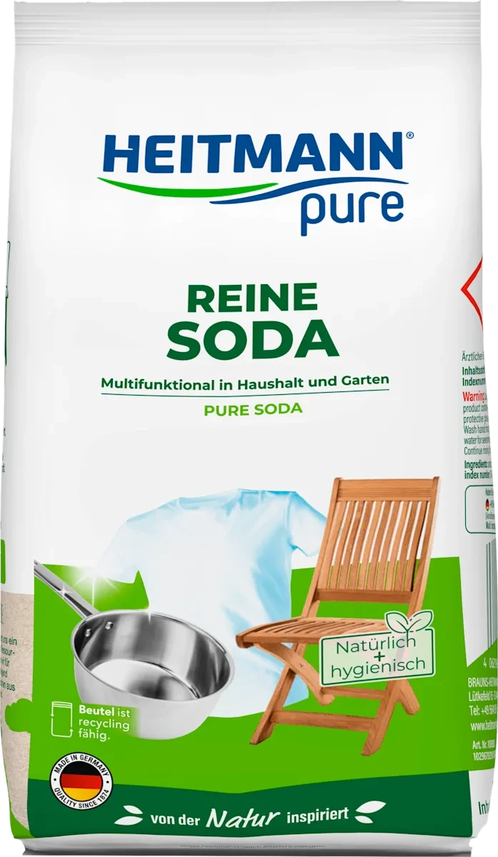 Чиста активна сода HEITMANN Pure SODA, 500 гр