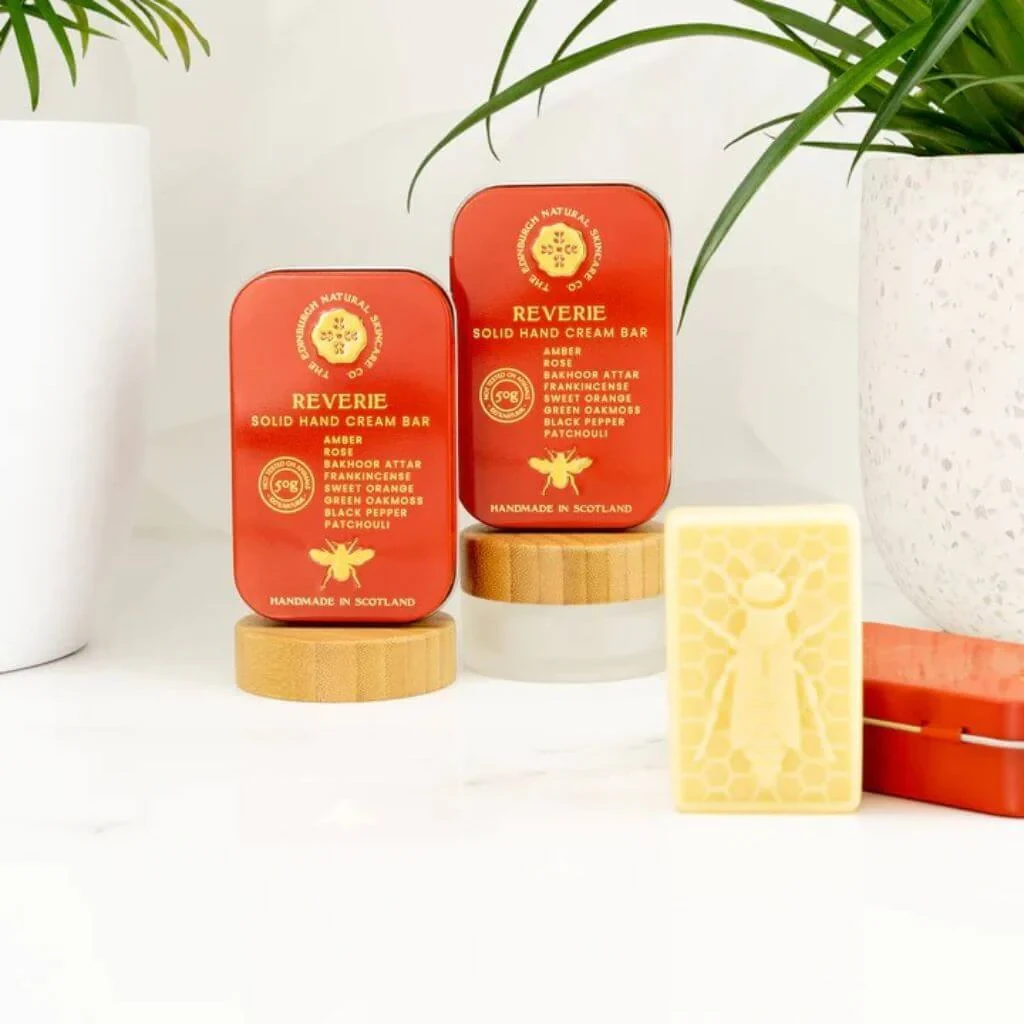 Твердий крем для рук "Reverie" від Edinburgh Natural Skincare (50г)