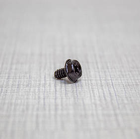 Гвинт кріплення корпусу ПК, блока живлення, HDD, різбл. UNC #6-32 х 5мм, 50шт, чорний