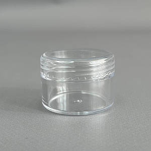 Баночка для зберігання Ø36 мм, h -25 мм, об'єм - 15 мл - прозора