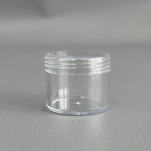 Баночка для зберігання Ø36 мм, h -31 мм, об'єм - 20 мл - прозора