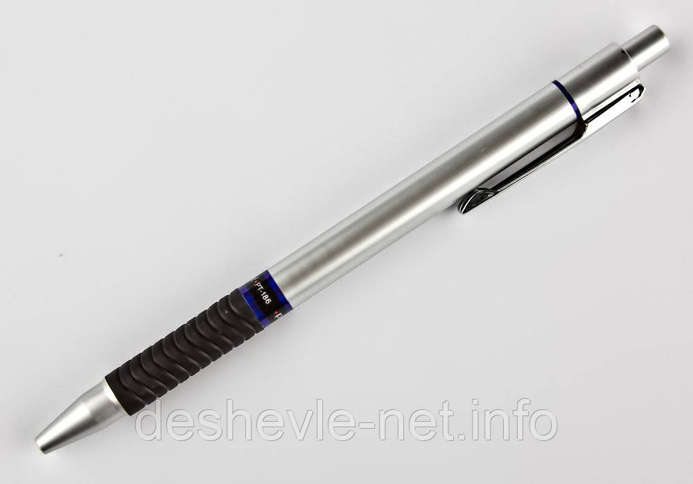 Ручка масляна Piano PT-186 (синя)