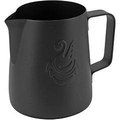 Пічер для молока JibbiJug 600 мл Black Matt молочник для спінювання молока нержавіюча сталь