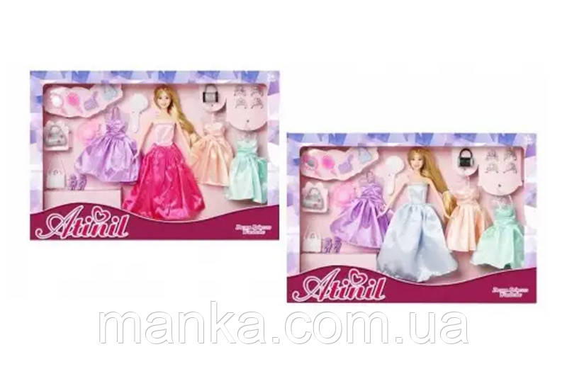 Лялька Atinil 29см WX172-3 з нарядами та аксес.2в.кор.49,3*7*33,5, фото 1