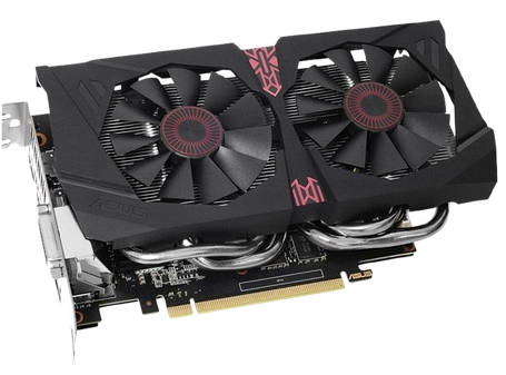 Відеокарта GeForce GTX 1060 6GB Asus Strix Direct CU II OC (STRIX-GTX1060-DC2O6G) Б/В, фото 3