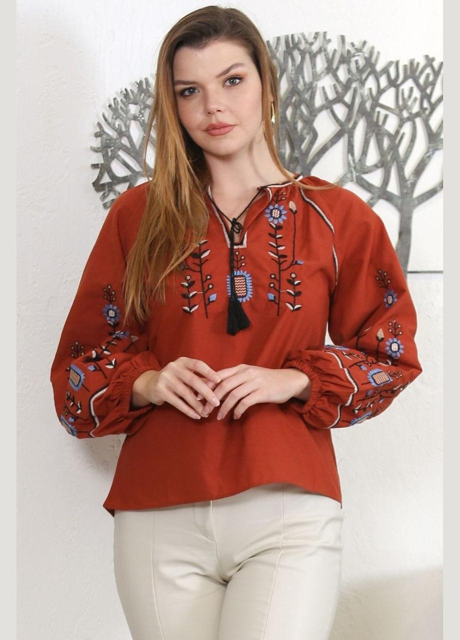 Сорочка жіноча прикрашена вишивкою 44,46,48, фото 1