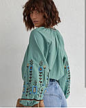 Сорочка жіноча прикрашена вишивкою 44,46,48, фото 4