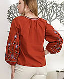 Сорочка жіноча прикрашена вишивкою 44,46,48, фото 7