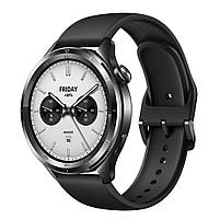 Смарт-годинник Xiaomi Watch S4 Black + безель Black-multicolor + захисне скло, фото 3