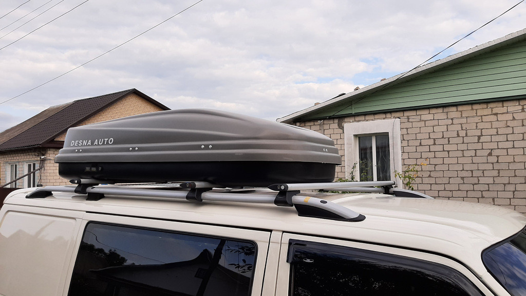 Рейлінги Skyport (сірий мат) Коротка база для Volkswagen T4 Transporter, фото 1