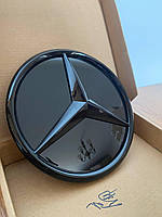 Емблема решітки радіатора Mercedes-Benz E-class W213 дистронік E-клас колір чорний