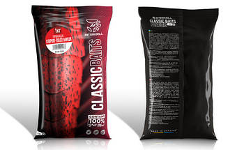 Прикормка Interkrill Classic Baits Карп-Клубника 1кг