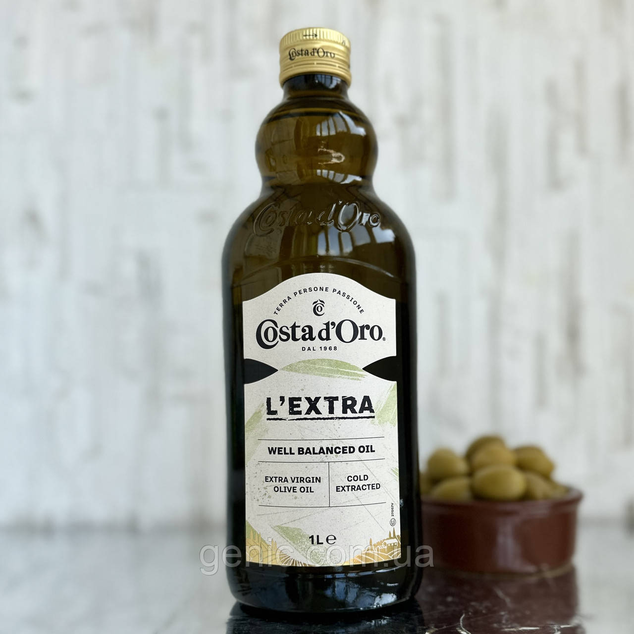 Оливкова олія Costa d'Oro Extra Virgin, 1л