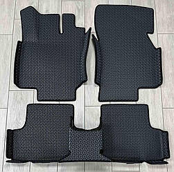 3д Eva килимки в салон для Skoda Karoq 2018-2022 / Шкода карог килимки з бортиками