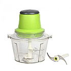 Подрібнювач кухонний, 300 Вт, від мережі, 1,8 л/стаціонарний блендер/ Універсальний подрібнювач, фото 2