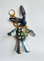 Дизайнерский брелок заяц My Scarf "Rabit Ukraine" на карабіні