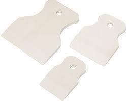 Набір гумових шпателів 40, 60, 80 мм (у пакеті) Полакс