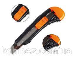 Ніж прорізний з відломним лезом, 9мм Полакс, фото 1