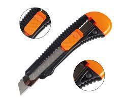 Ніж прорізний з відломним лезом, 9мм Полакс