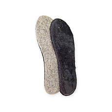 Устілка зимова розмірна мутон на повсті 36-46 Україна, фото 2