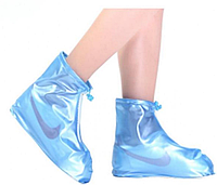 Бахіли силіконові на взуття від води та бруду A5 (Біло-прозорий) GS227