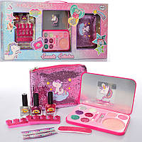 Ігровий набір декоративна КОСМЕТИКА для дівчинки дитячий J1006 "Єдиноріжок"