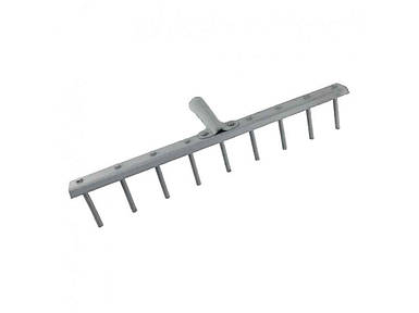 Граблі прямі 9 зубів сірі 9245317 ТМ Україна FG