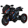 Дитячий електромотоцикл BMW RR Bambi Racer 12V, EVA колеса, MP3, світло, звук (3–8 років), фото 2
