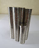 Магніт шайба Neodymium N35 20мм3мм сила 4кг, фото 7