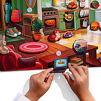 Гра на липучці Наведи лад в кімнаті та нагодуй Ваню Ubee ПСД271, фото 8